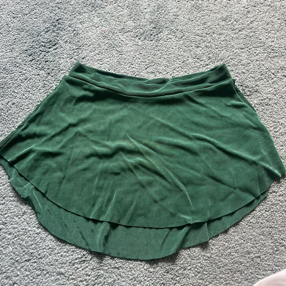 Forest green xxs bullet pointe ballet skirt